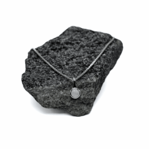 June Birthstone White Moonstone Necklace