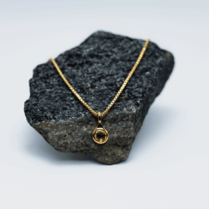 November Birthstone Citrine Necklace
