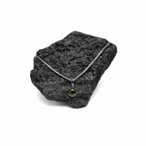 August Birthstone Peridot Necklace