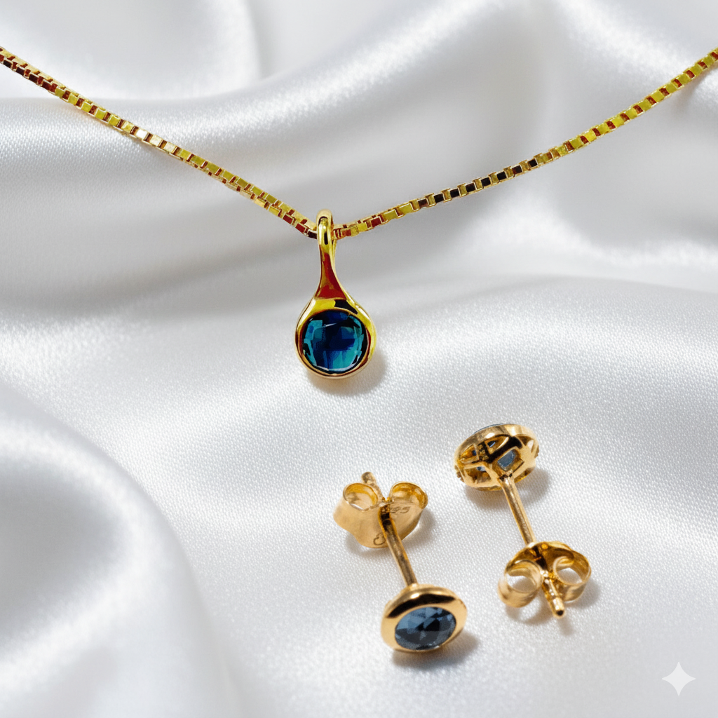 SEPTEMBER BIRTHSTONE LONDON BLUE TOPAZ
